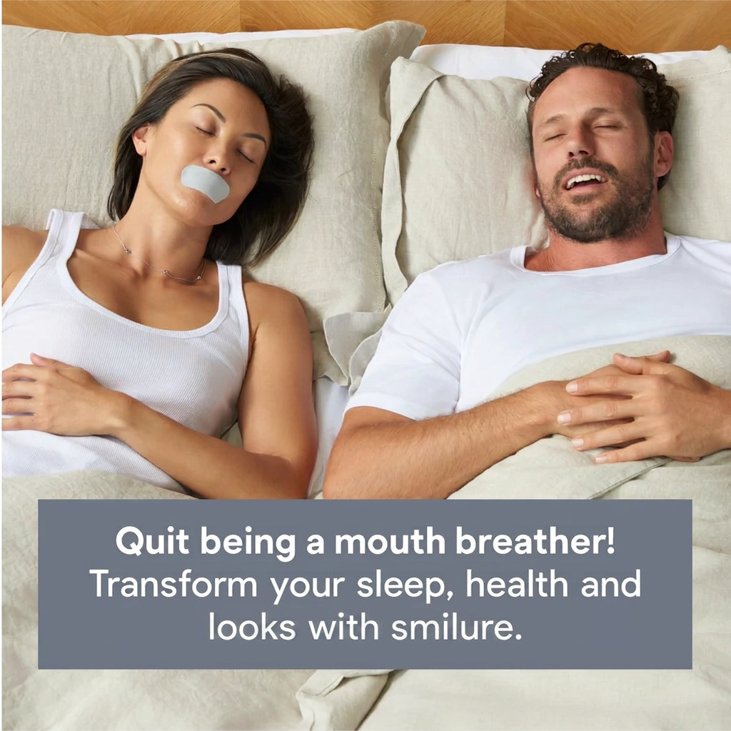Quit being a mouth breather — transform your sleep with Smilure